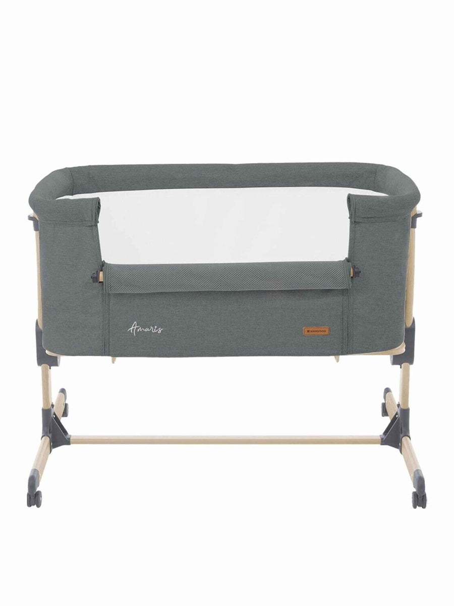 Kikkaboo Amaris Baby Bedside Crib Cot Anti-Reflux Positioning Soft Mattress - Dark Grey KikkaBoo Mama's Joy