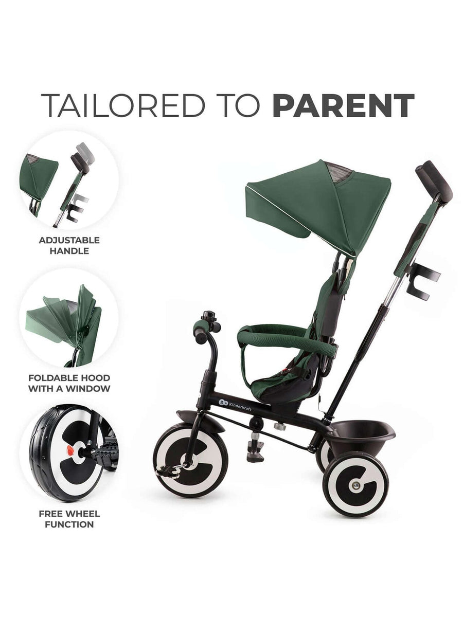 Kinderkraft Aston Trike – Mystic Green Kinderkraft Mama's Joy