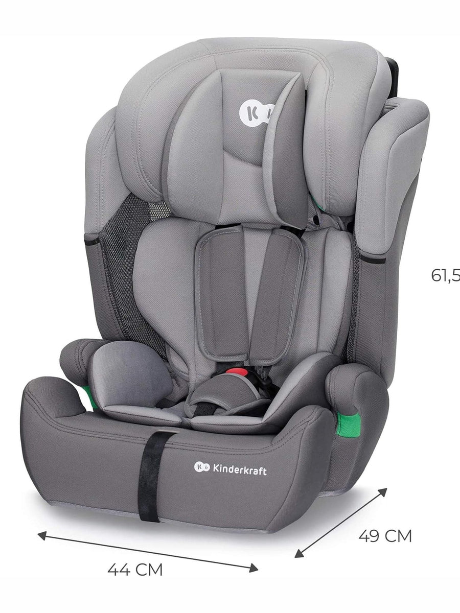 Kinderkraft Comfort Up i-Size Safety Car Seat Booster from 15Months- 12Years, Grey Kinderkraft Mama's Joy