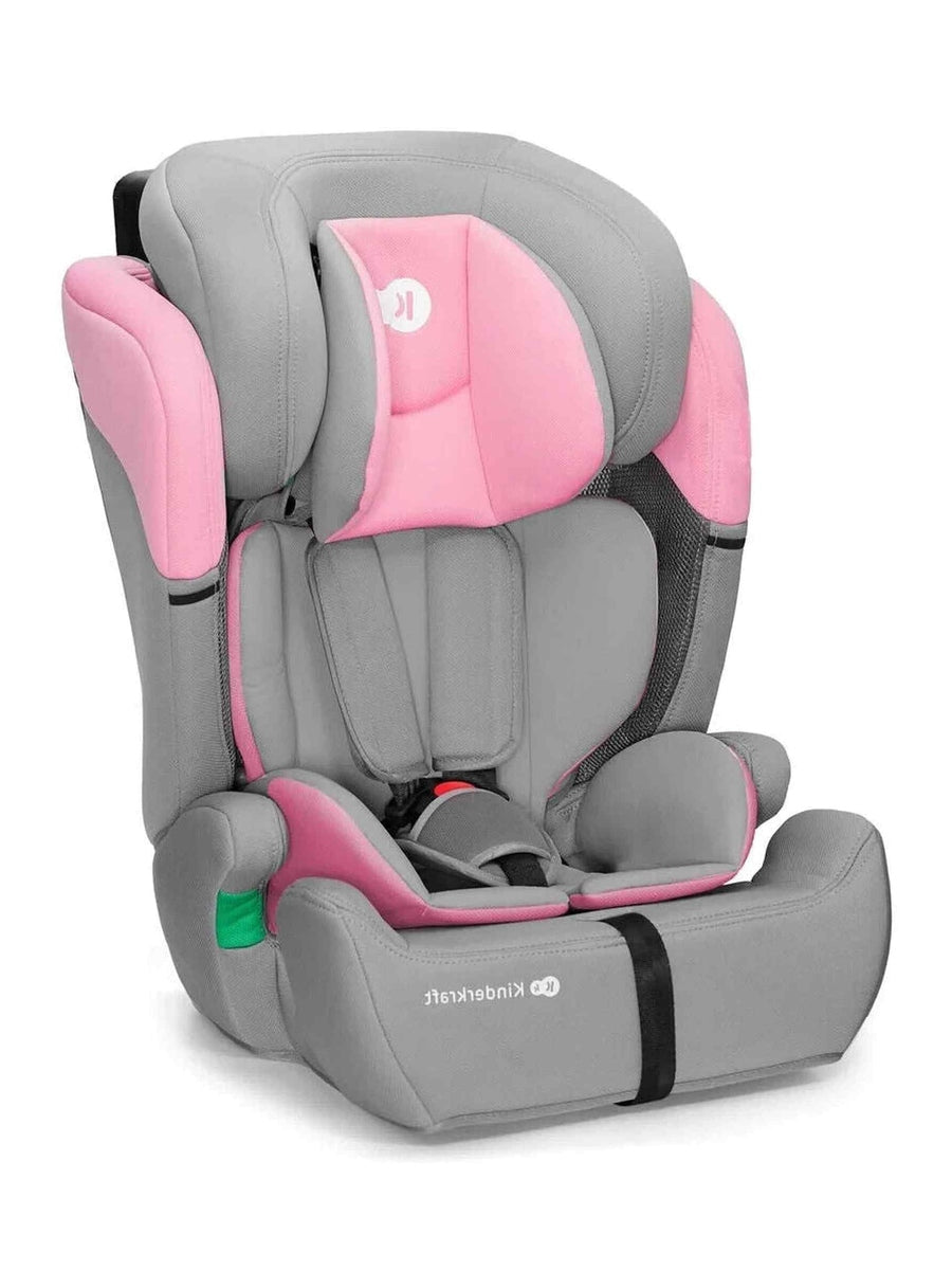 Kinderkraft Comfort Up i-Size Safety Car Seat Booster from 15mths- 12Years - Pink Kinderkraft Mama's Joy