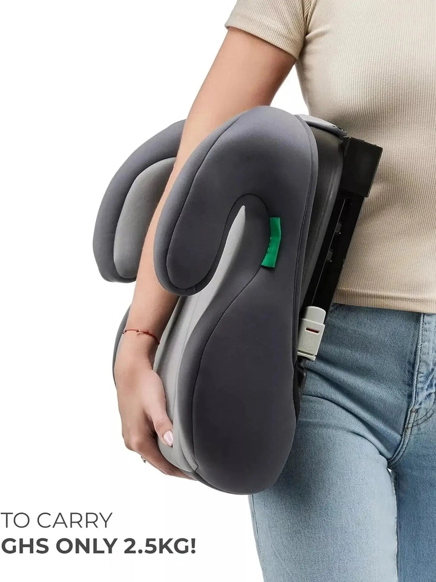 Kinderkraft I-Boost Car Seat I-Size 135-150cm Baby Seat Booster seat Green Kinderkraft Mama's Joy