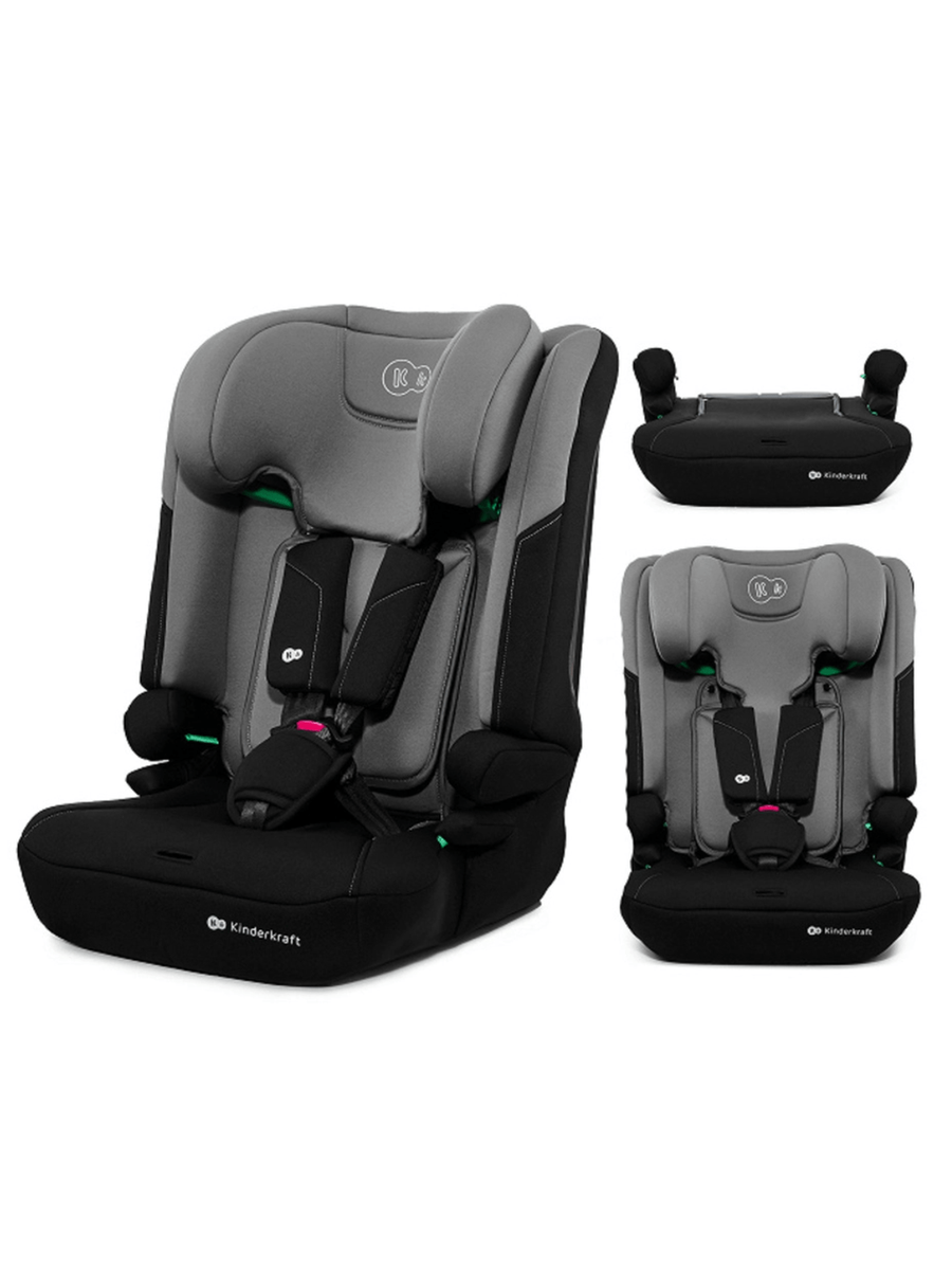 Kinderkraft I-COMFY i-Size Group 1/2/3 Car Seat - Dark Grey Kinderkraft Mama's Joy