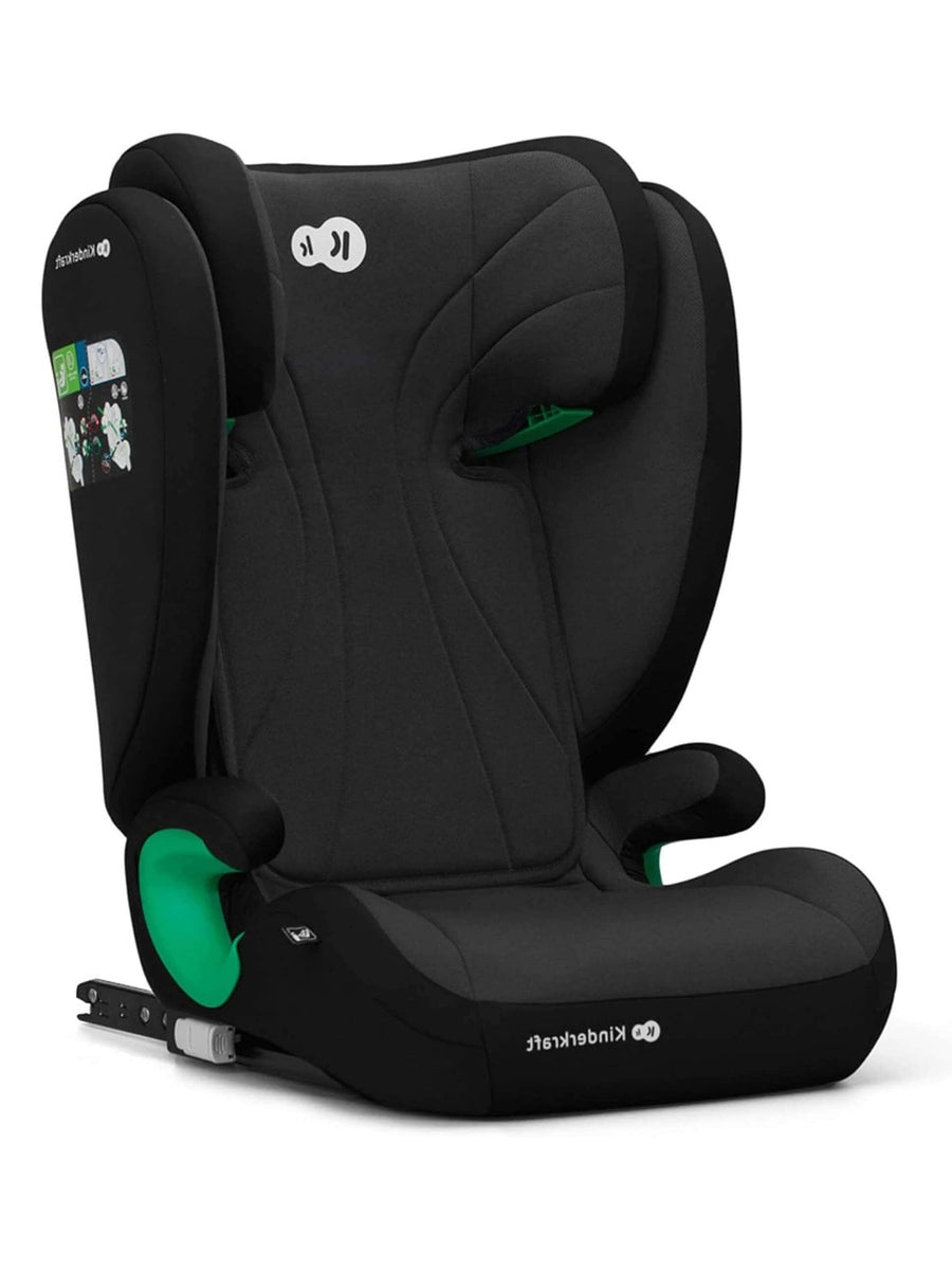 Kinderkraft Junior Fix 2 i-Size Car Booster Child Seat ISOFIX, 3-12Y Black Kinderkraft Mama's Joy