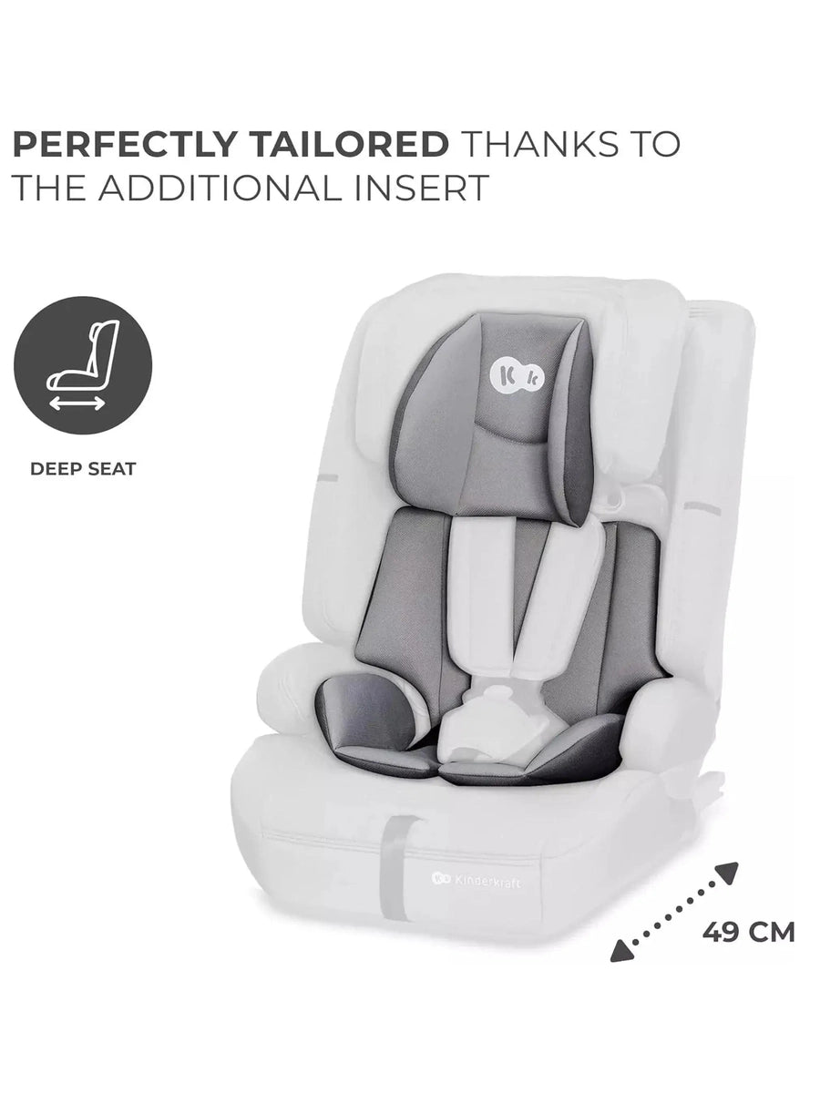 Kinderkraft Safety FIX2 Car Seat, Adjustable Headrest 15 Months-12 Years Booster Kinderkraft Mama's Joy