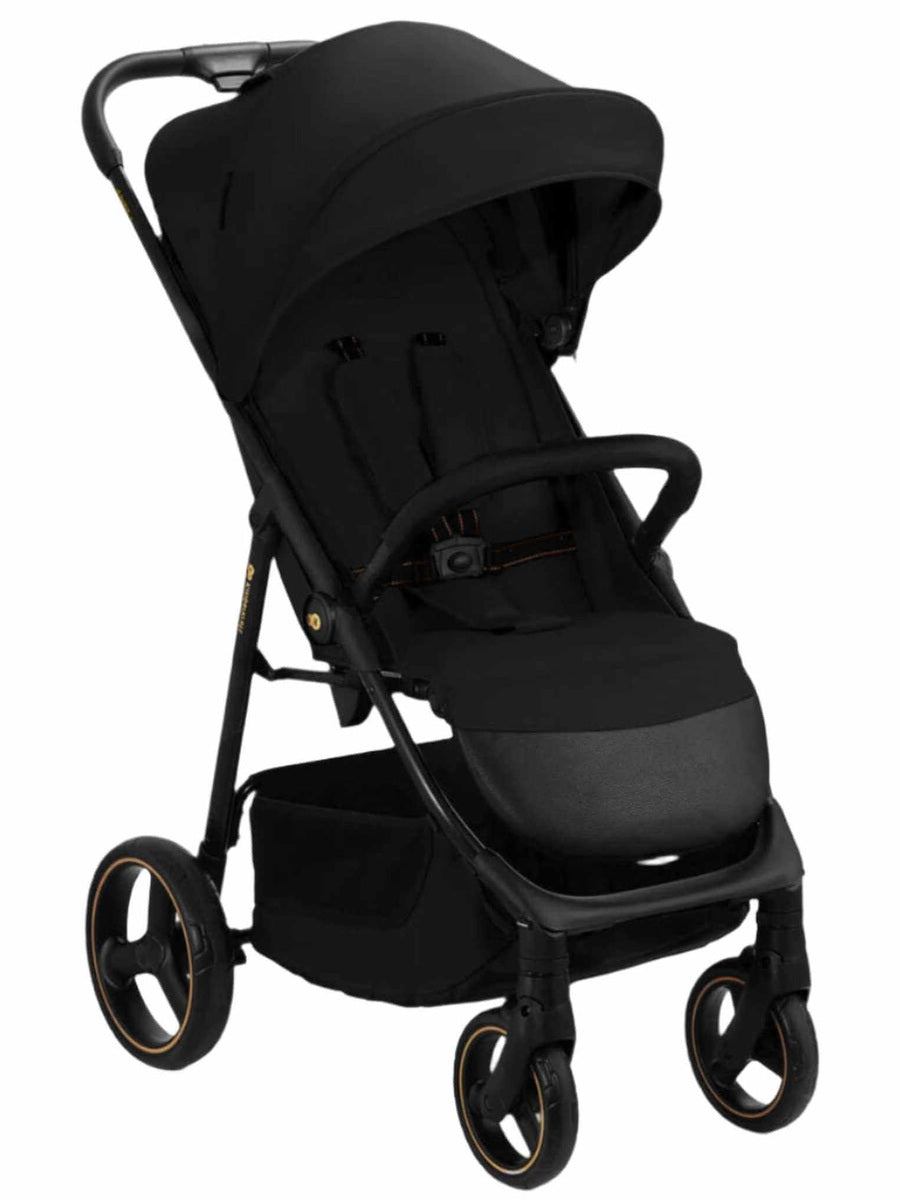 Kinderkraft Trig 3 Lightweight Stroller – One-Hand Fold, Lie-Flat Seat, UPF50+ Hood | Birth to 22kg - Black Kinderkraft Mama's Joy