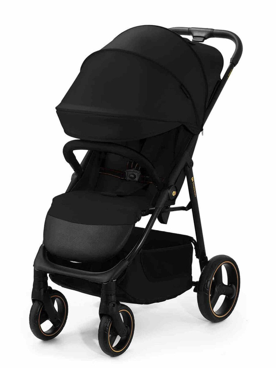 Kinderkraft Trig 3 Lightweight Stroller – One-Hand Fold, Lie-Flat Seat, UPF50+ Hood | Birth to 22kg - Black Kinderkraft Mama's Joy