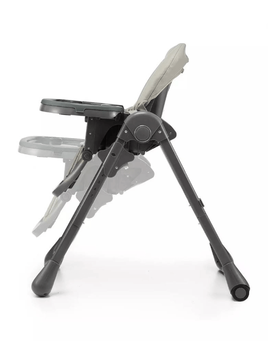 Kinderkraft Tummie, 2-in-1 Baby Hign Chair Bouncer Ergonomic Comfortable Grey Kinderkraft Mama's Joy