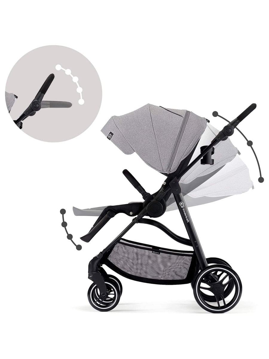 Kinderkraft Vesto Baby Stroller Grey Kinderkraft Mama's Joy