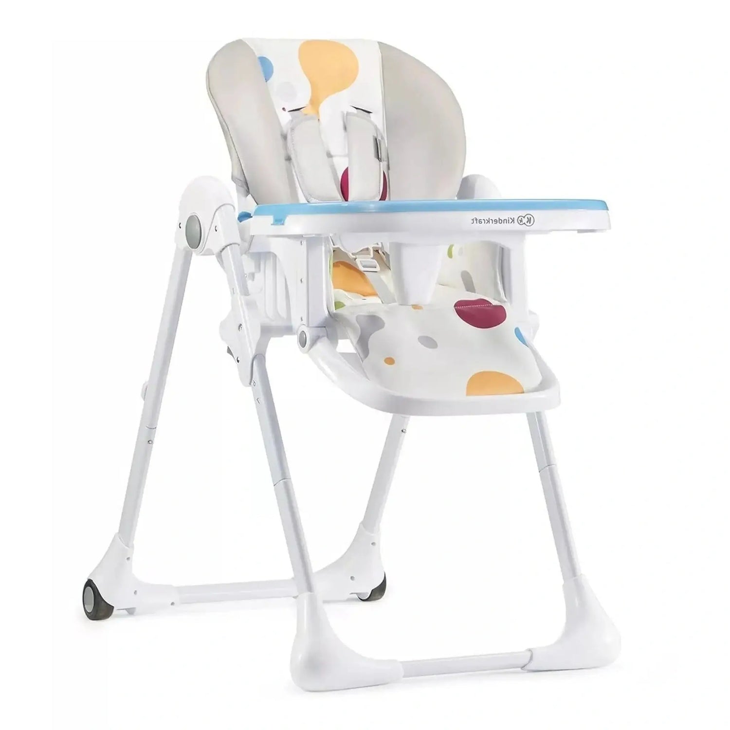 Kinderkraft YUMMY Foldable Baby Toddler Highchair Multicolor Kinderkraft Mama's Joy