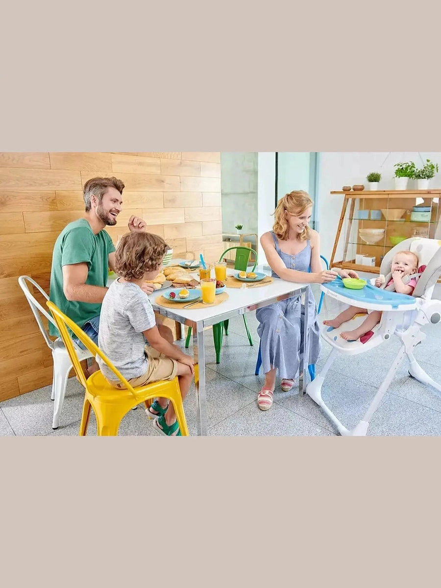 Kinderkraft YUMMY Foldable Baby Toddler Highchair Multicolor Kinderkraft Mama's Joy