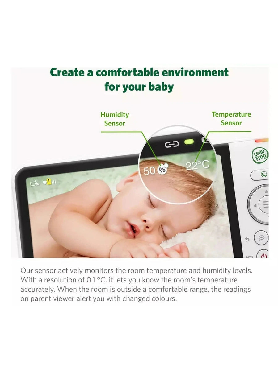 LeapFrog LF815HD 5-Inch Portable Smart Baby Monitor Leap Frog Mama's Joy