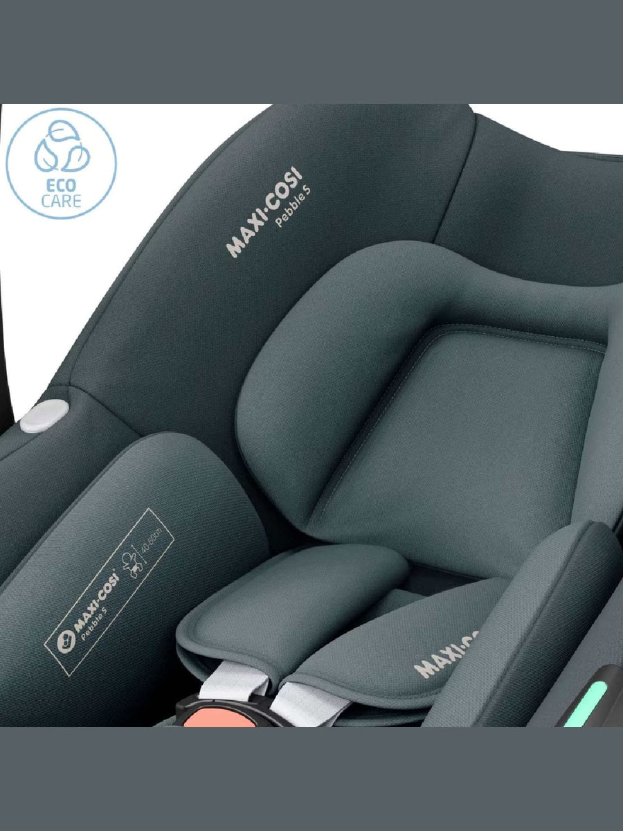 Maxi-Cosi Pebble S i-Size Car Seat – Tonal Graphite | Lightweight, G-CELL Side Impact Protection Maxi-Cosi Mama's Joy