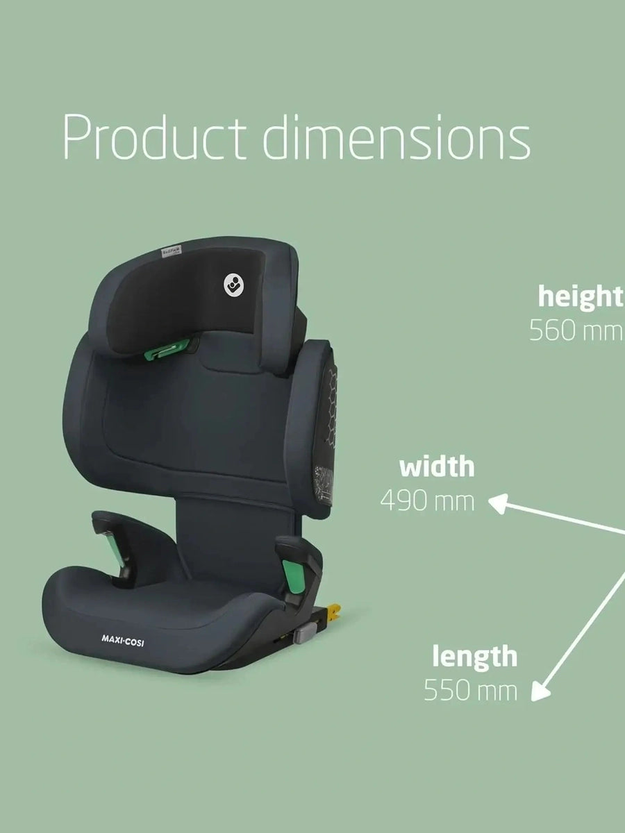 Maxi-Cosi RodiFix M i-Size High Back Booster Car Seat ISOFIX Basic Black Maxi-Cosi Mama's Joy