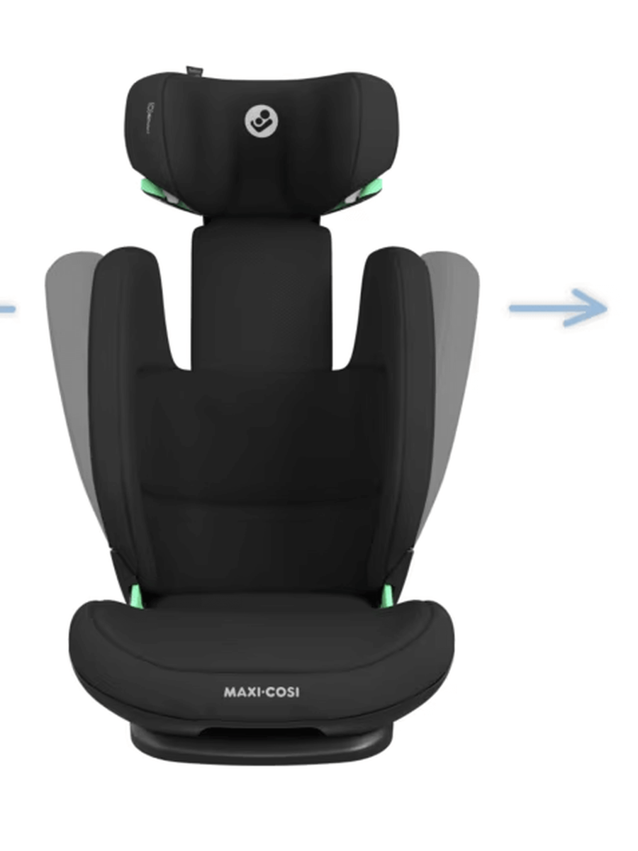 Maxi-Cosi RodiFix S Child Car Seat i-Size Safety ISOFIX, Group 2/3 - Tonal Black Maxi-Cosi Mama's Joy