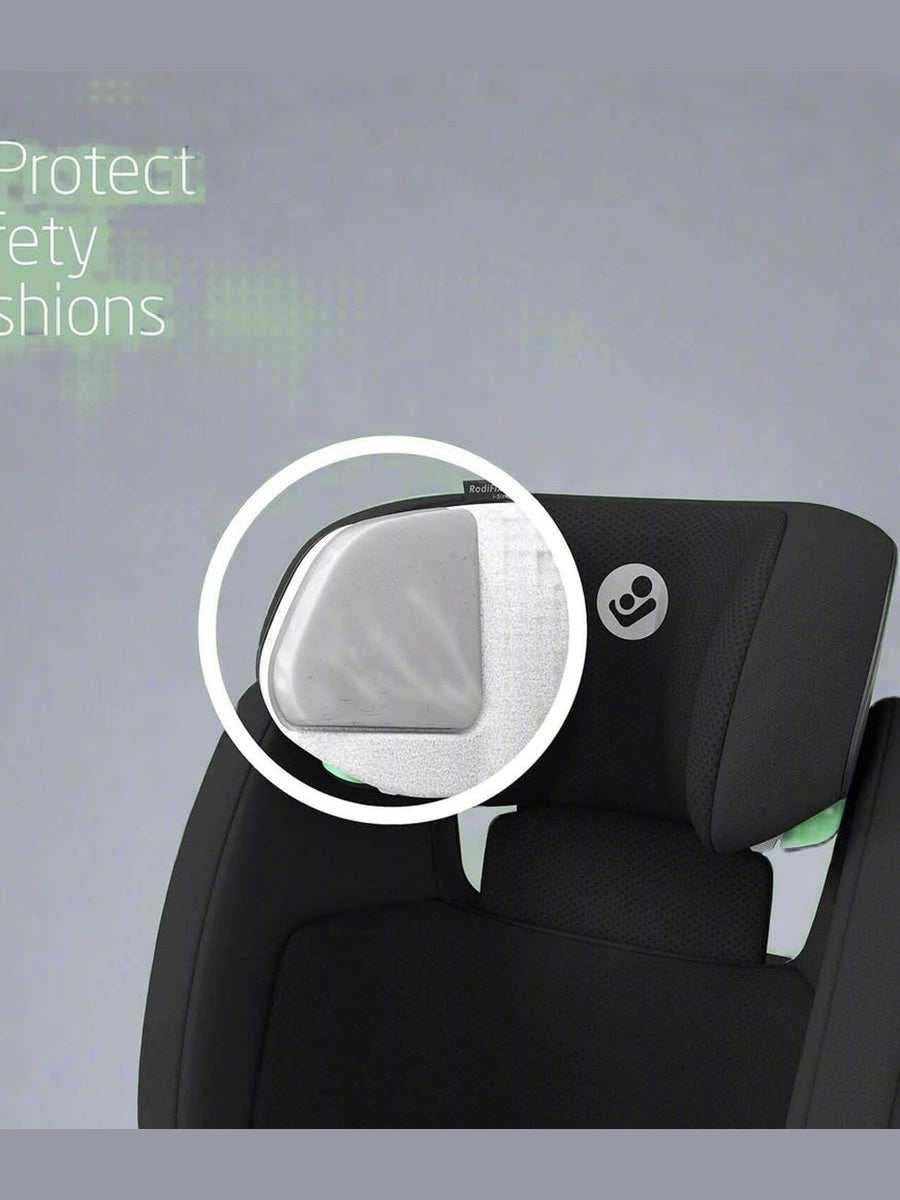 Maxi-Cosi RodiFix S Child Car Seat i-Size Safety ISOFIX, Group 2/3 - Tonal Black Maxi-Cosi Mama's Joy