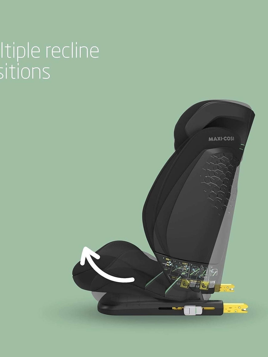 Maxi-Cosi RodiFix S Child Car Seat i-Size Safety ISOFIX, Group 2/3, Basic Black Maxi-Cosi Mama's Joy