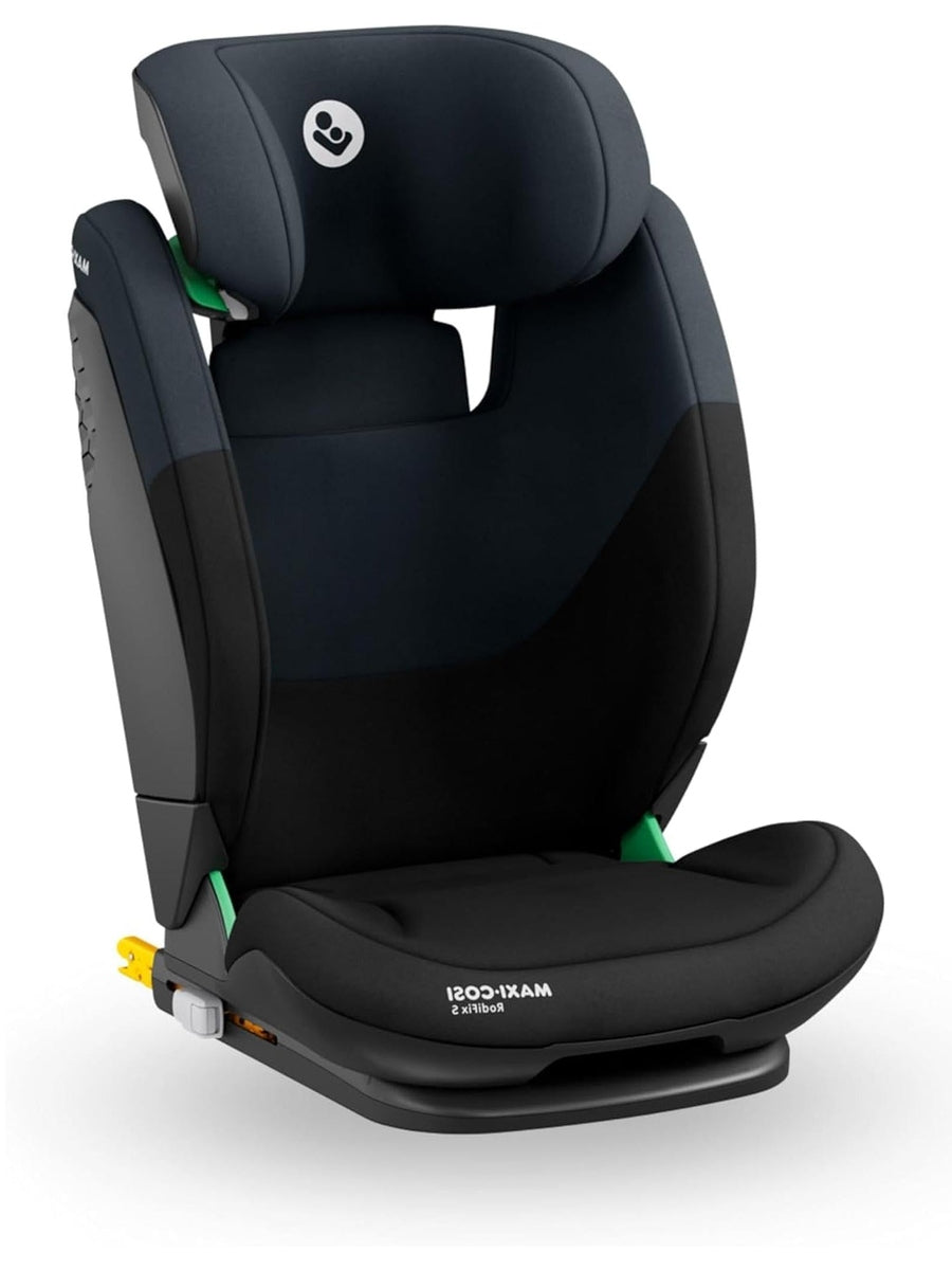 Maxi-Cosi RodiFix S Child Car Seat i-Size Safety ISOFIX, Group 2/3 - Tonal Black Maxi-Cosi Mama's Joy