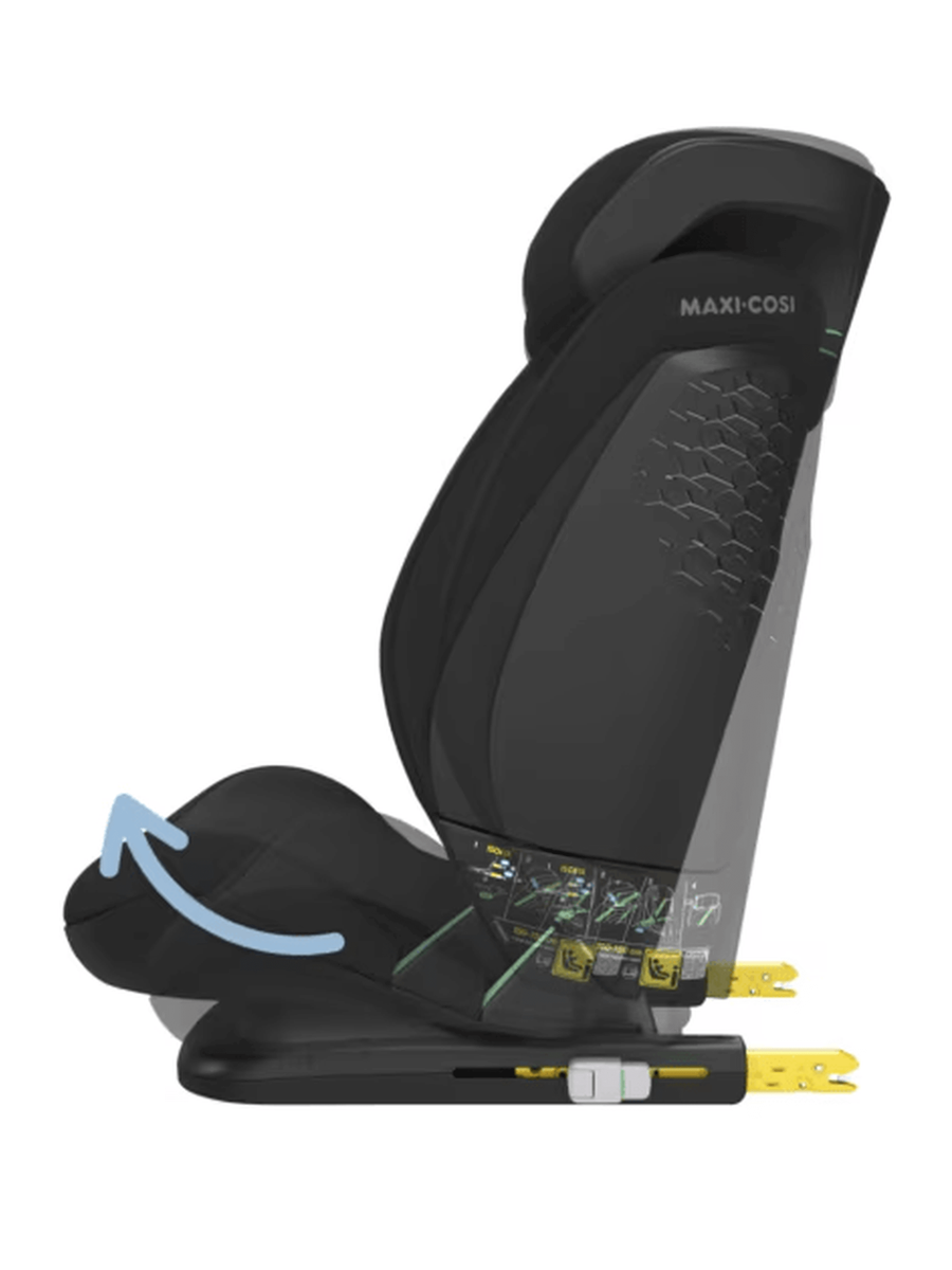 Maxi-Cosi RodiFix S Child Car Seat i-Size Safety ISOFIX, Group 2/3 - Tonal Black Maxi-Cosi Mama's Joy