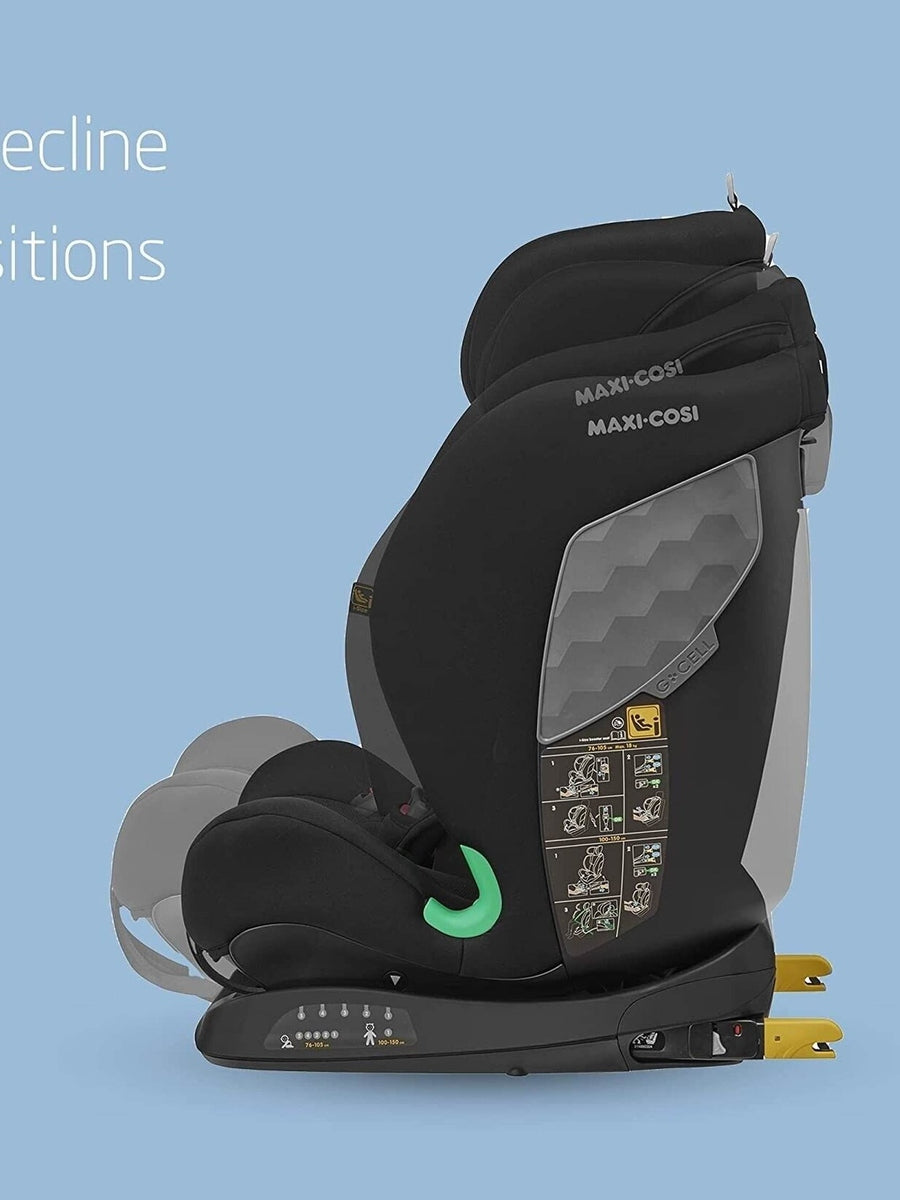 Maxi-Cosi Titan i-Size Car Seat Convertible & Reclining ISOFIX Gr 1/2/3 - Black Maxi-Cosi Mama's Joy