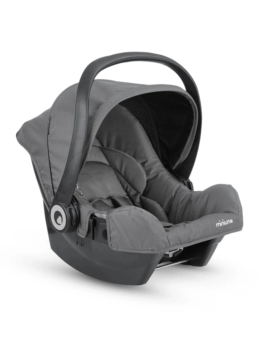 Miniuno Toura Special Edition Car Seat Travel System – Gunmetal Grey Miniuno Mama's Joy