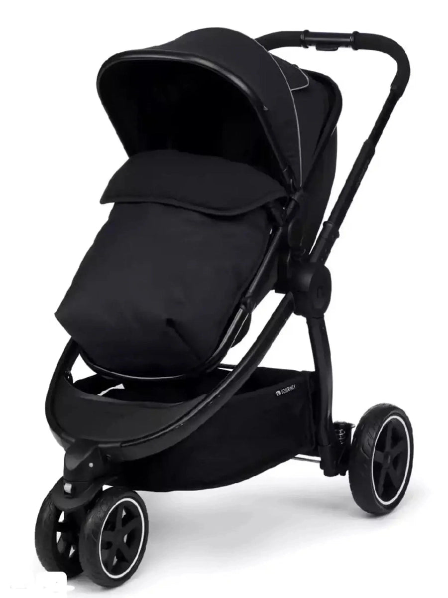 Mothercare Journey 3-Wheel Black Baby Travel System-Black Mothercare Mama's Joy