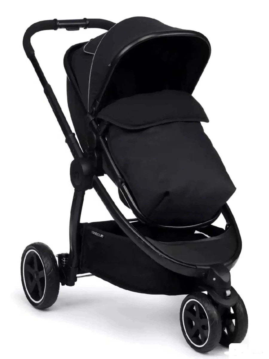 Mothercare Journey 3-Wheel Black Baby Travel System-Black Mothercare Mama's Joy