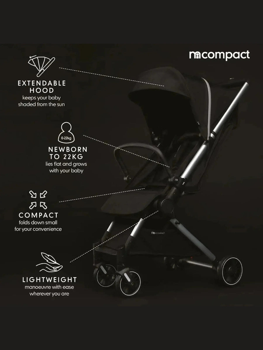 Mothercare MCompact Baby Travel Stroller Sand Mothercare Mama's Joy