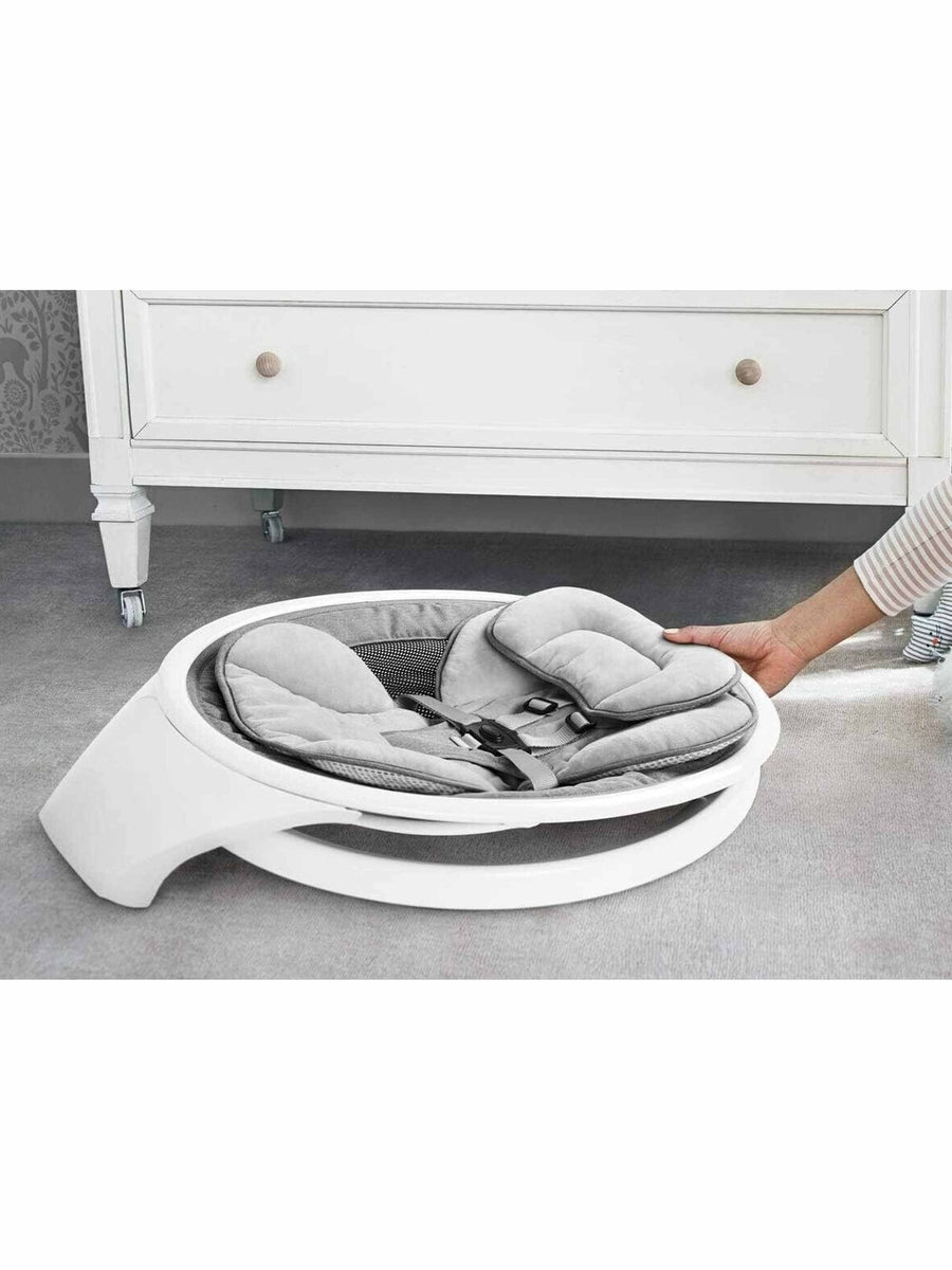 Munchkin Electric Baby Bouncer Swing Chair - Bluetooth Enabled Baby Chair White Munchkin Mama's Joy