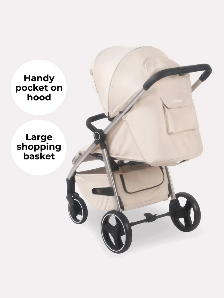 My Babiie MB160 Billie Faiers Oatmeal Baby Pushchair/Stroller My Babiie Mama's Joy