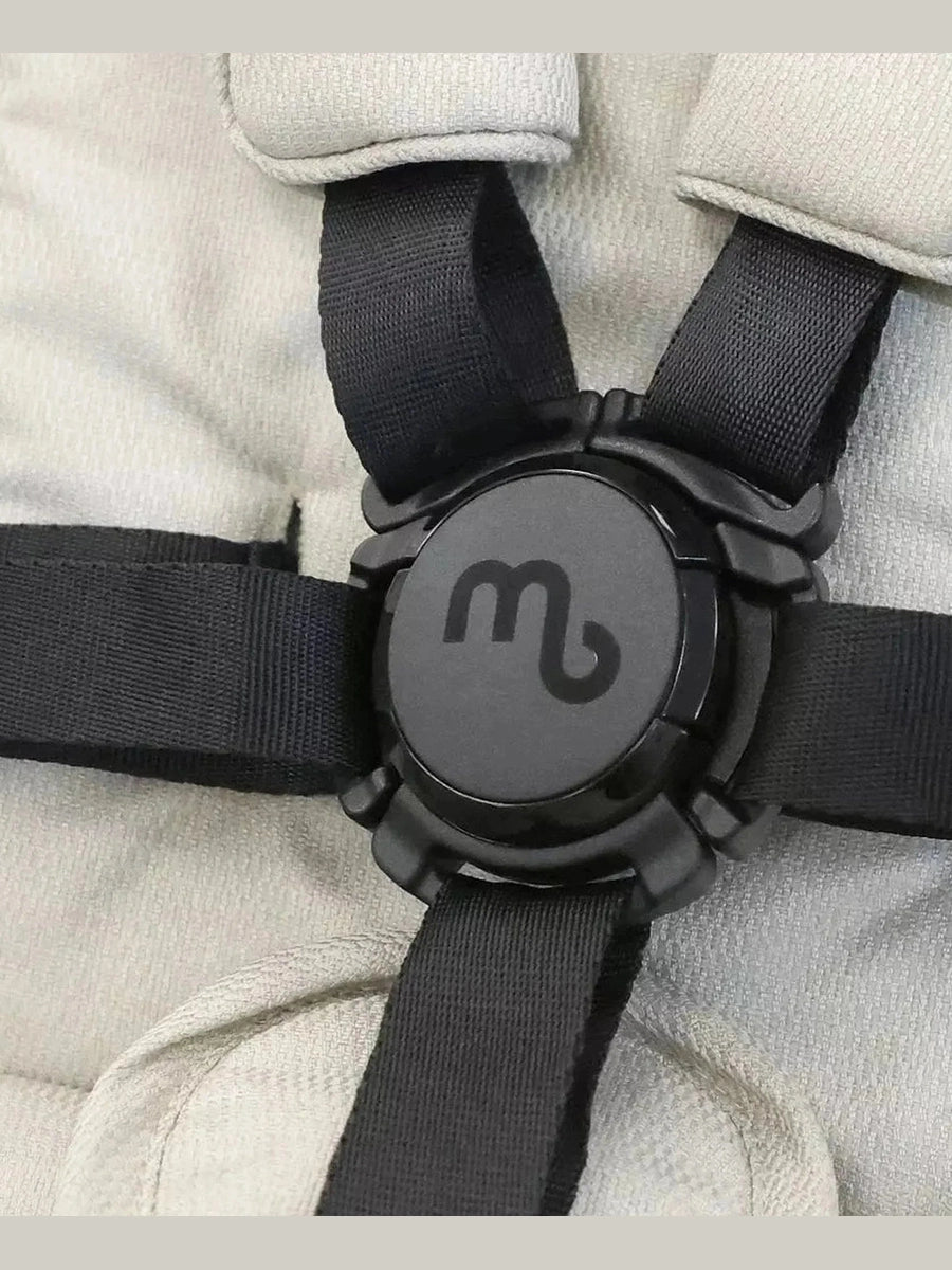 My Babiie MBX7 Ivory Compact Stroller – Lightweight, Auto-Fold, Birth to 22kg My Babiie Mama's Joy