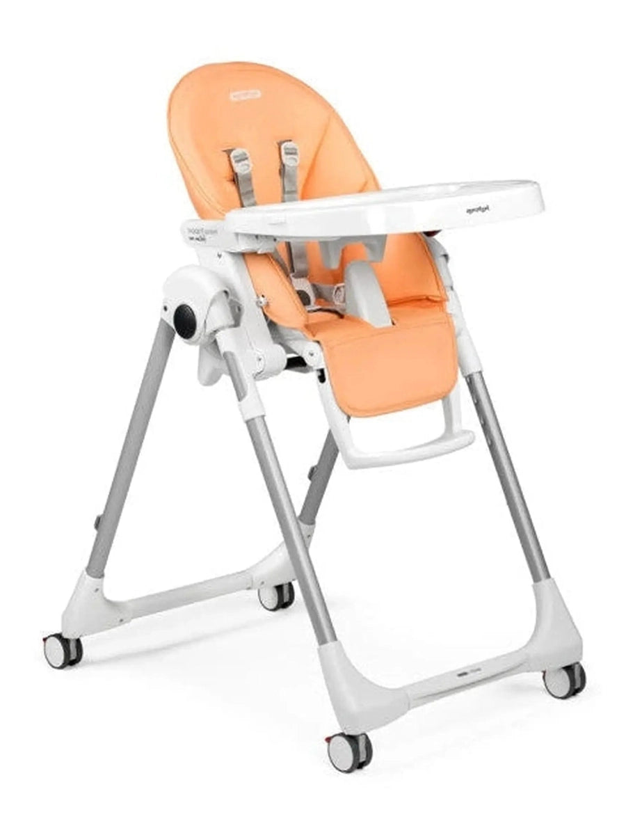 Peg Perego Prima Pappa Follow Me Highchair – Peach Fuzz Peg Perego Mama's Joy