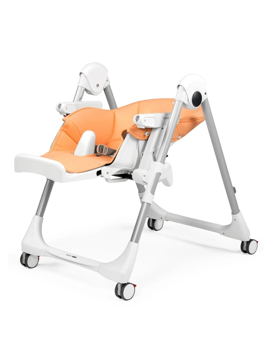 Peg Perego Prima Pappa Follow Me Highchair – Peach Fuzz Peg Perego Mama's Joy