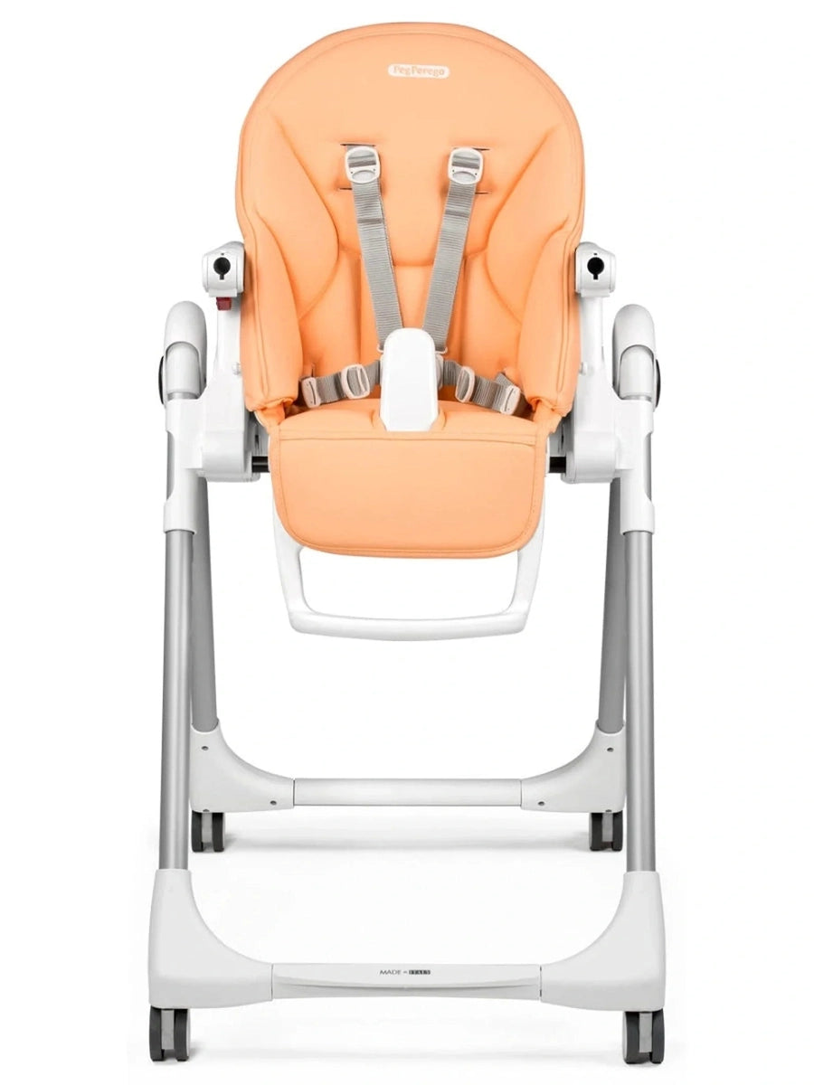 Peg Perego Prima Pappa Follow Me Highchair – Peach Fuzz Peg Perego Mama's Joy