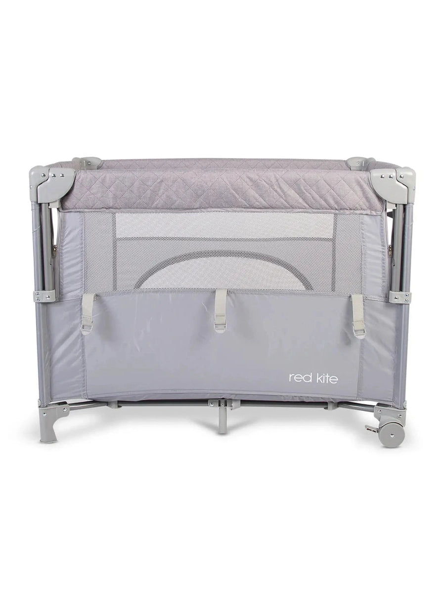 Red Kite Dreamer Bedside Crib – Quilt Grey Red Kite Mama's Joy