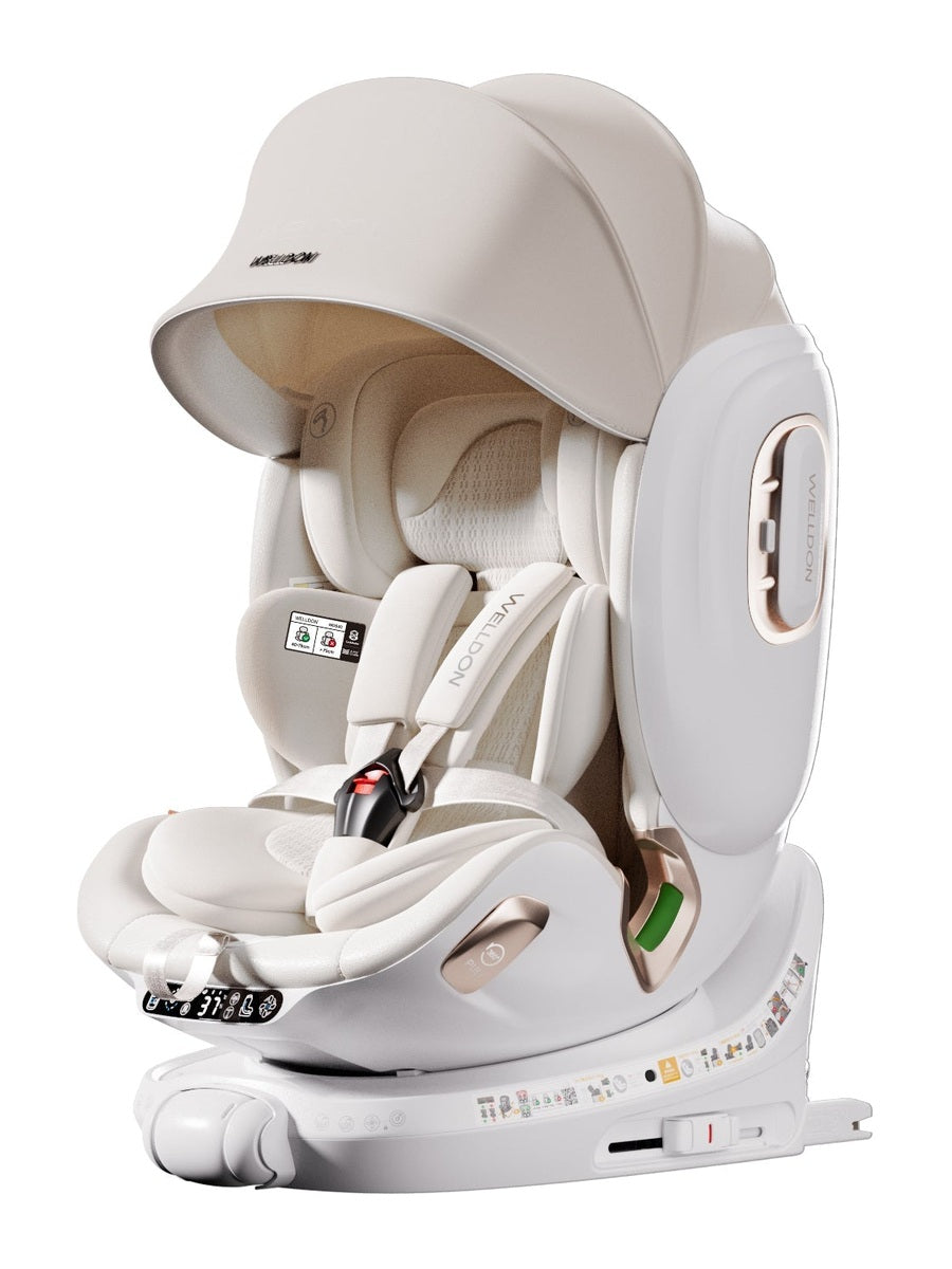 Welldon Smart Turn Lux Electric Car Seat – Ivory