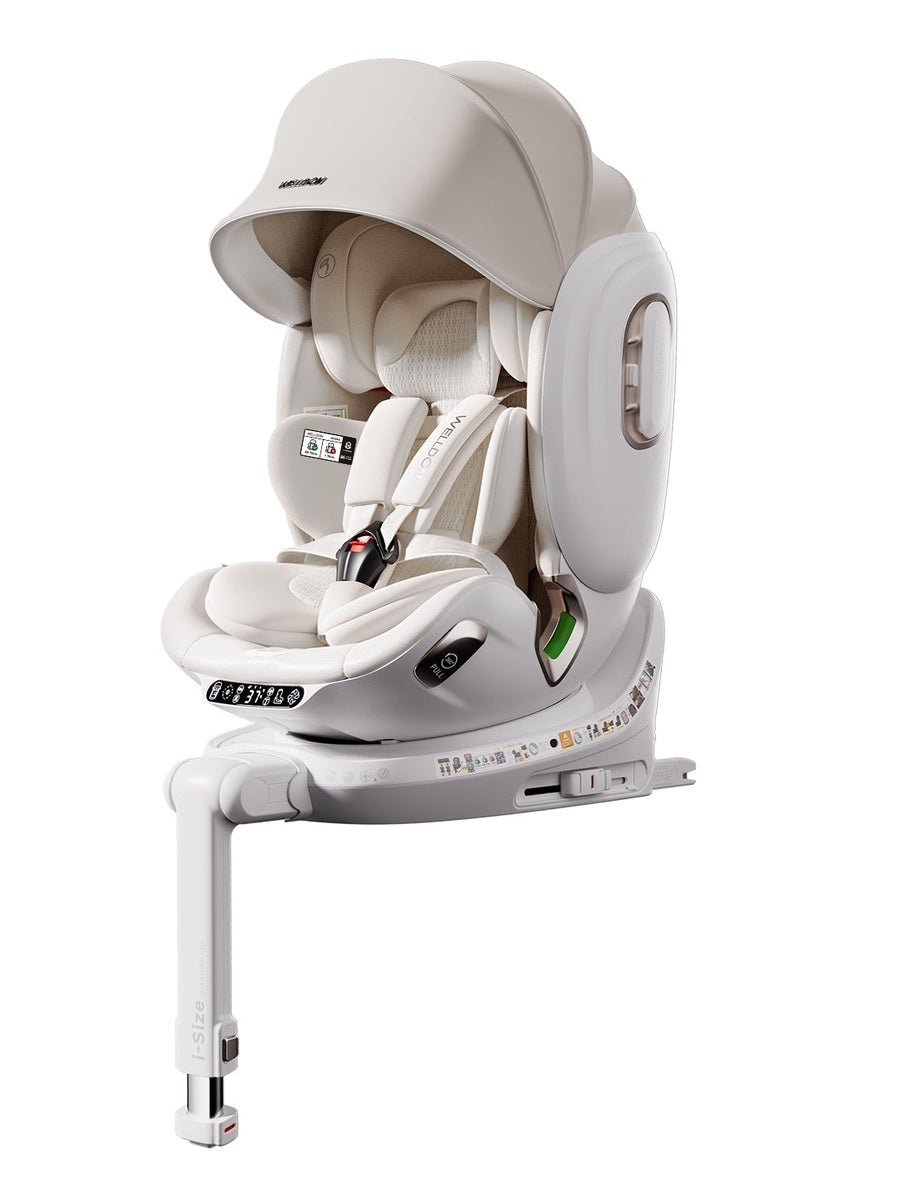 Welldon Smart Turn Lux Electric Car Seat – Ivory