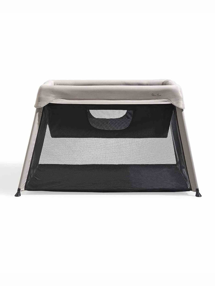Silver Cross Slumber Travel Cot Stone Silver Cross Mama's Joy