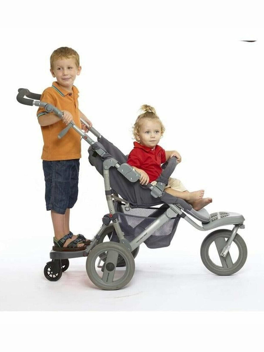 Tigex 80834153 On Board Plush Rolling Pushchair from Approx 2 years - Grey Tigex Mama's Joy