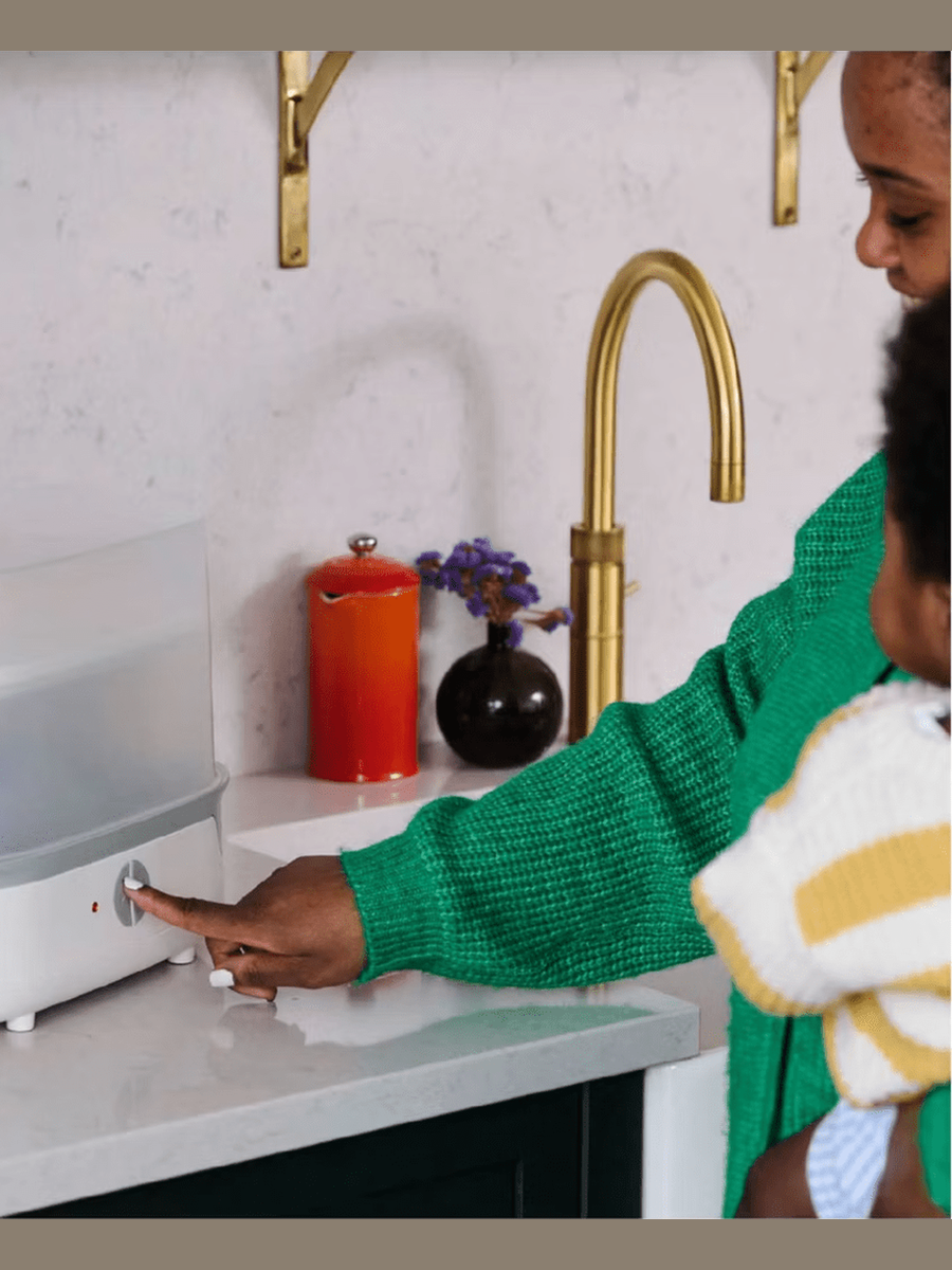 Tommee Tippee Black Supersteam Electric Steam Steriliser - Black Tommee Tippee Mama's Joy
