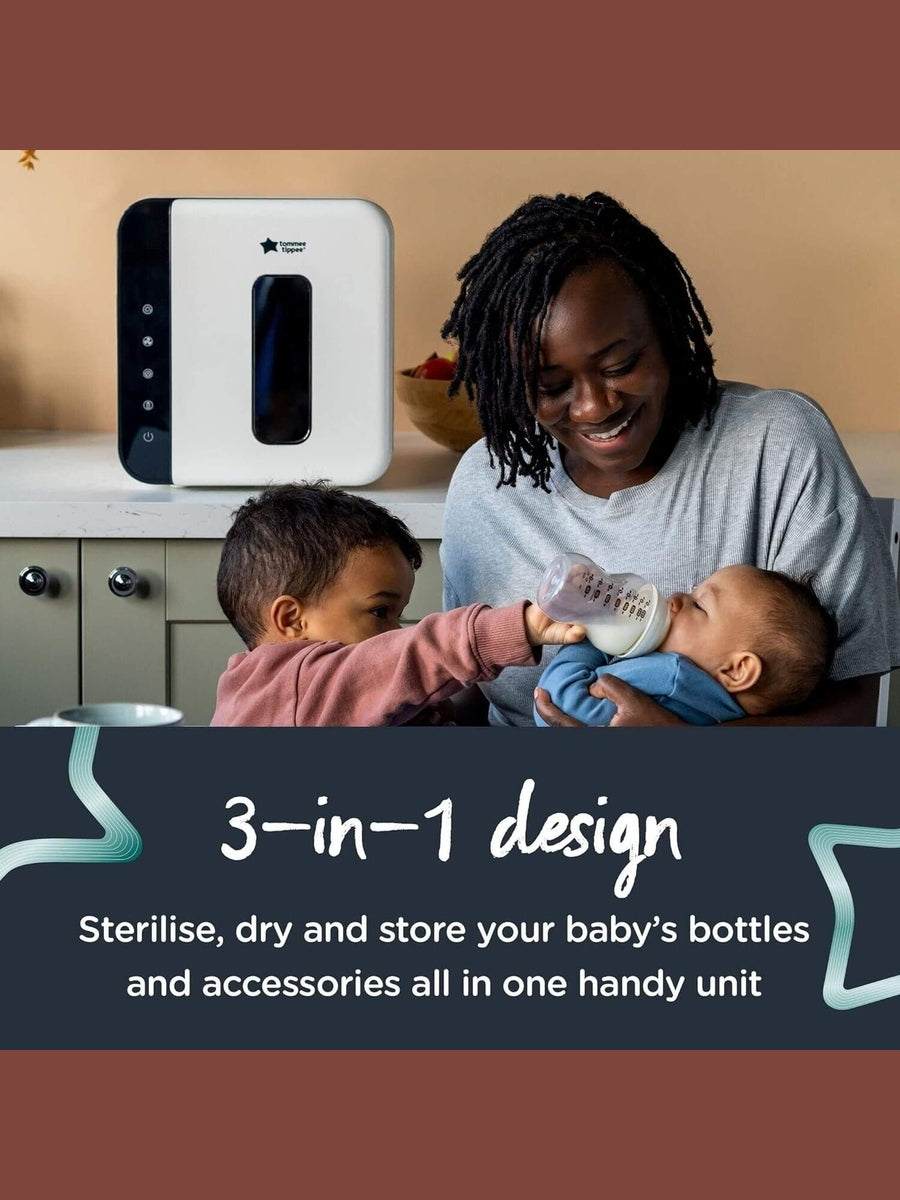 Tommee Tippee UV Baby Bottles & Accessories Electric 3-in-1 Steriliser & Dryer Tommee Tippee Mama's Joy