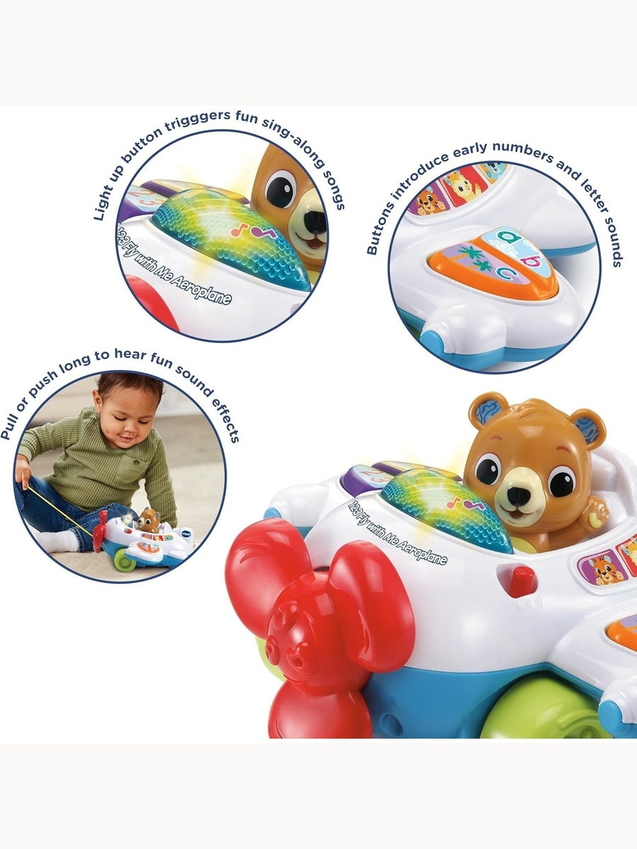 VTech 123 Fly With Me Aeroplane VTech Mama's Joy