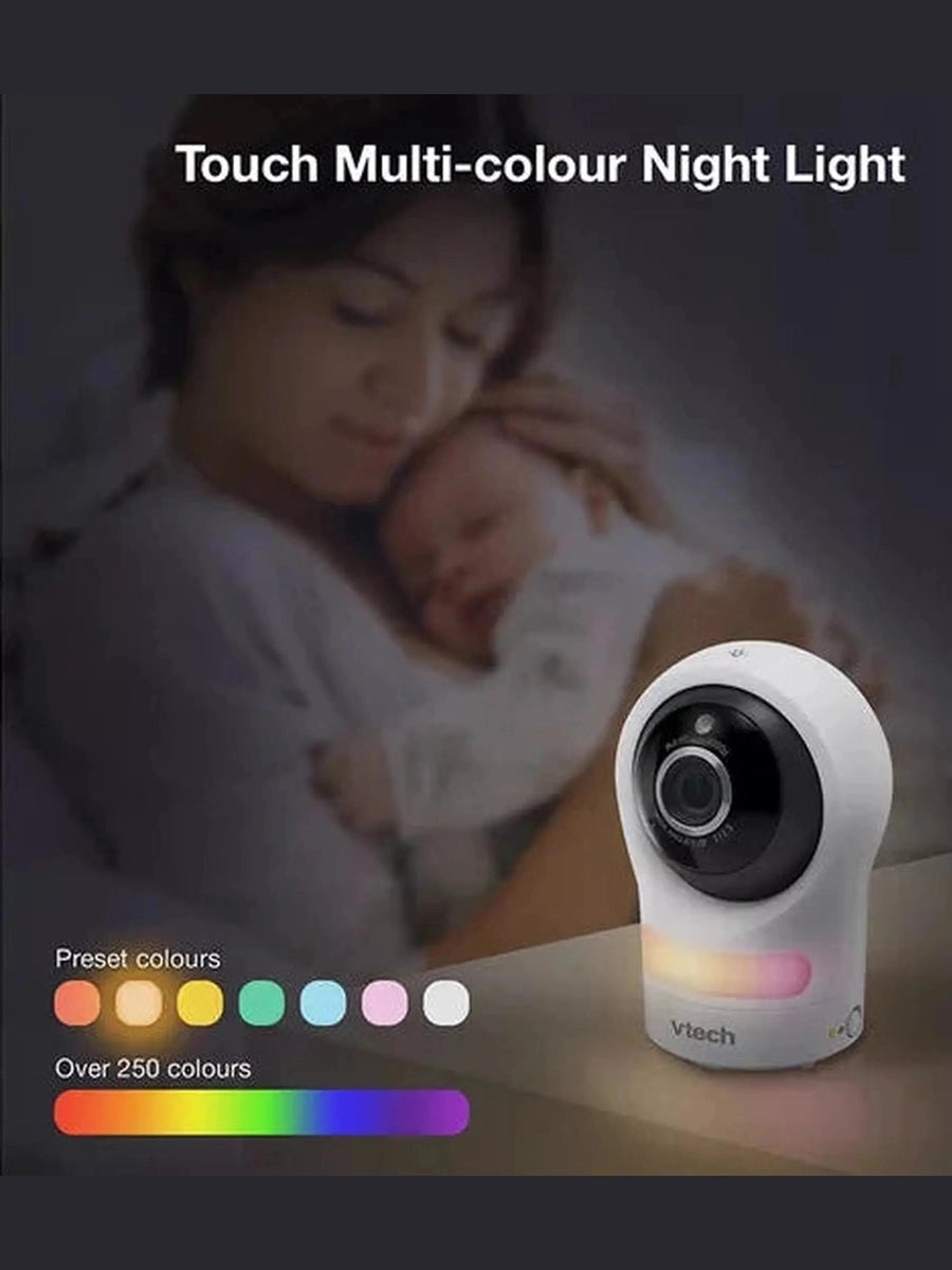 VTech RM9761 Pan & Tilt Smart Video Baby Monitor – White VTech Mama's Joy
