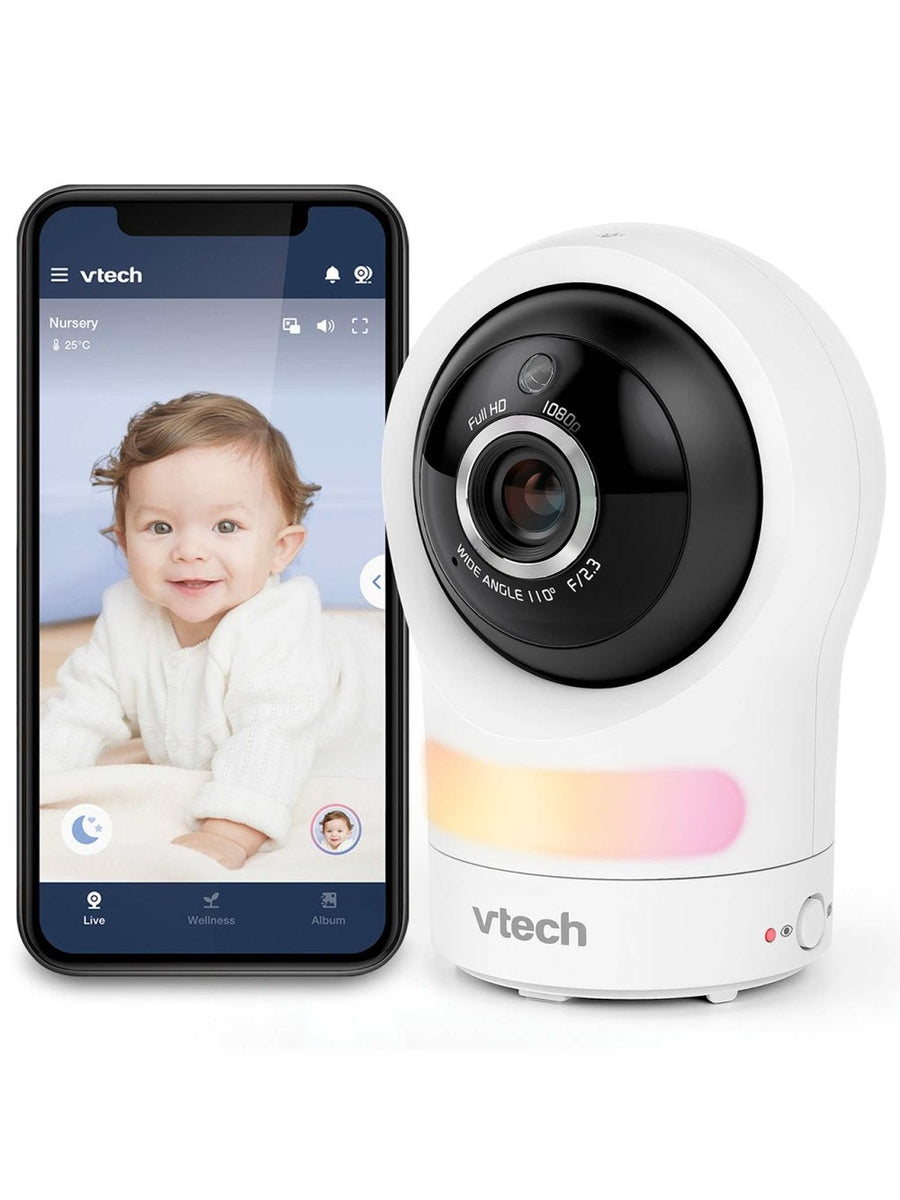 VTech RM9761 Pan & Tilt Smart Video Baby Monitor – White VTech Mama's Joy
