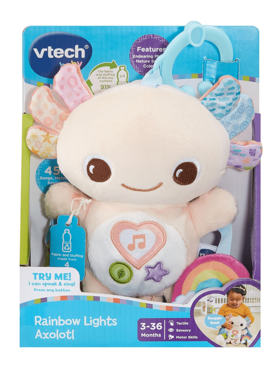 VTech Rainbow Lights Axolotl VTech Mama's Joy
