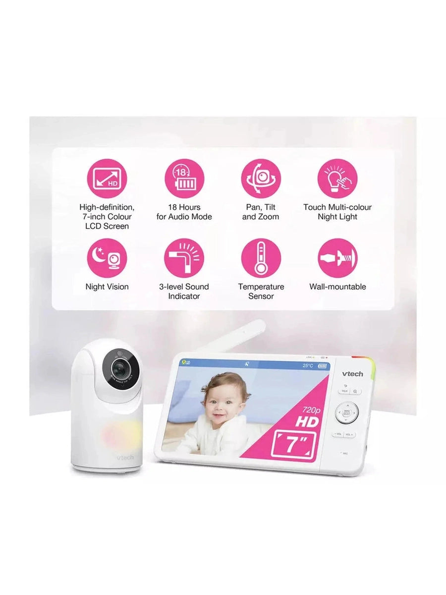 VTech VM7367HD 7 Inch Video Baby Monitor
