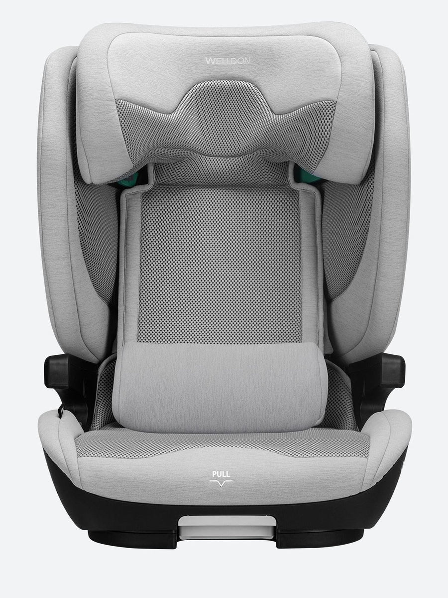 Welldon Cocoon Travel 2 High Back Booster Car Seat – Moonstone Grey Welldon Mama's Joy