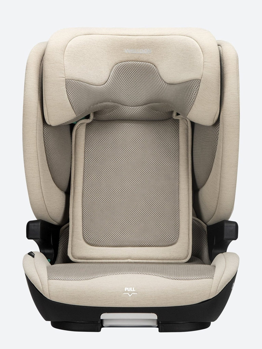 Welldon Cocoon Travel 2 High Back Booster Car Seat – Sahara Beige Welldon Mama's Joy
