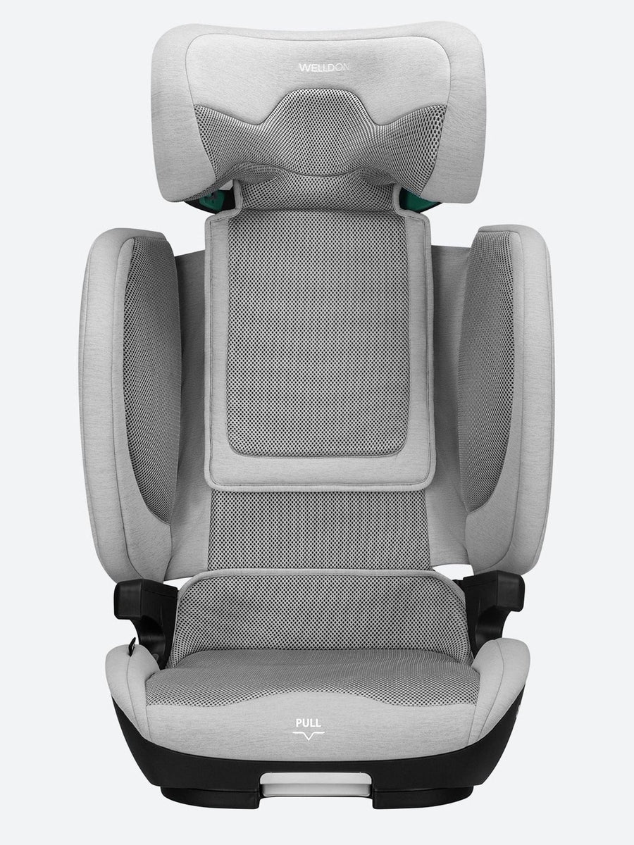 Welldon Cocoon Travel 2 High Back Booster Car Seat – Moonstone Grey Welldon Mama's Joy