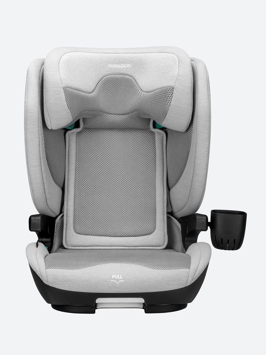 Welldon Cocoon Travel 2 High Back Booster Car Seat – Moonstone Grey Welldon Mama's Joy