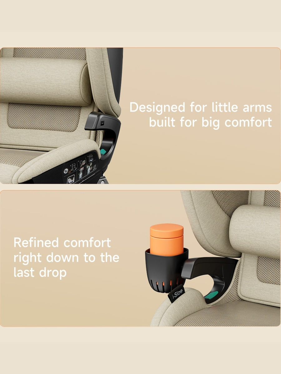 Welldon Cocoon Travel 2 High Back Booster Car Seat – Sahara